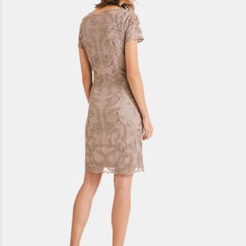 Alternative view of پیراهن تمام دانتل ابریشم دوزی کالباسی